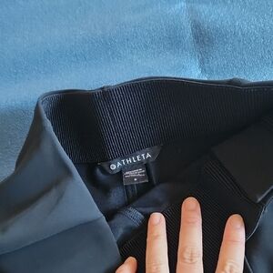 Athleta Midnight Black Dress Leggings